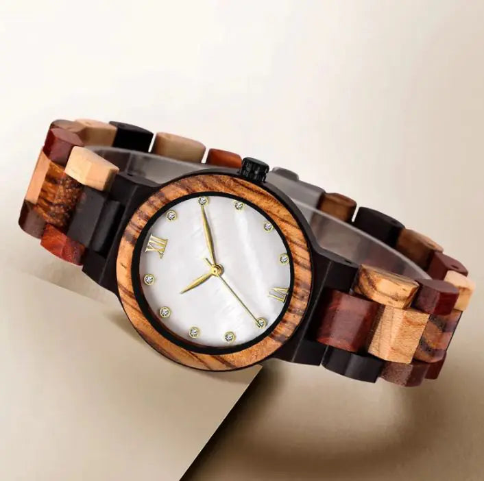 Wood watch